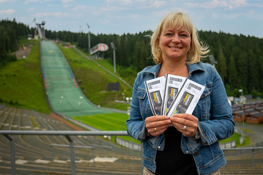 Tickets für das Skisprung-Highlight sind auch an der Kasse erhältlich