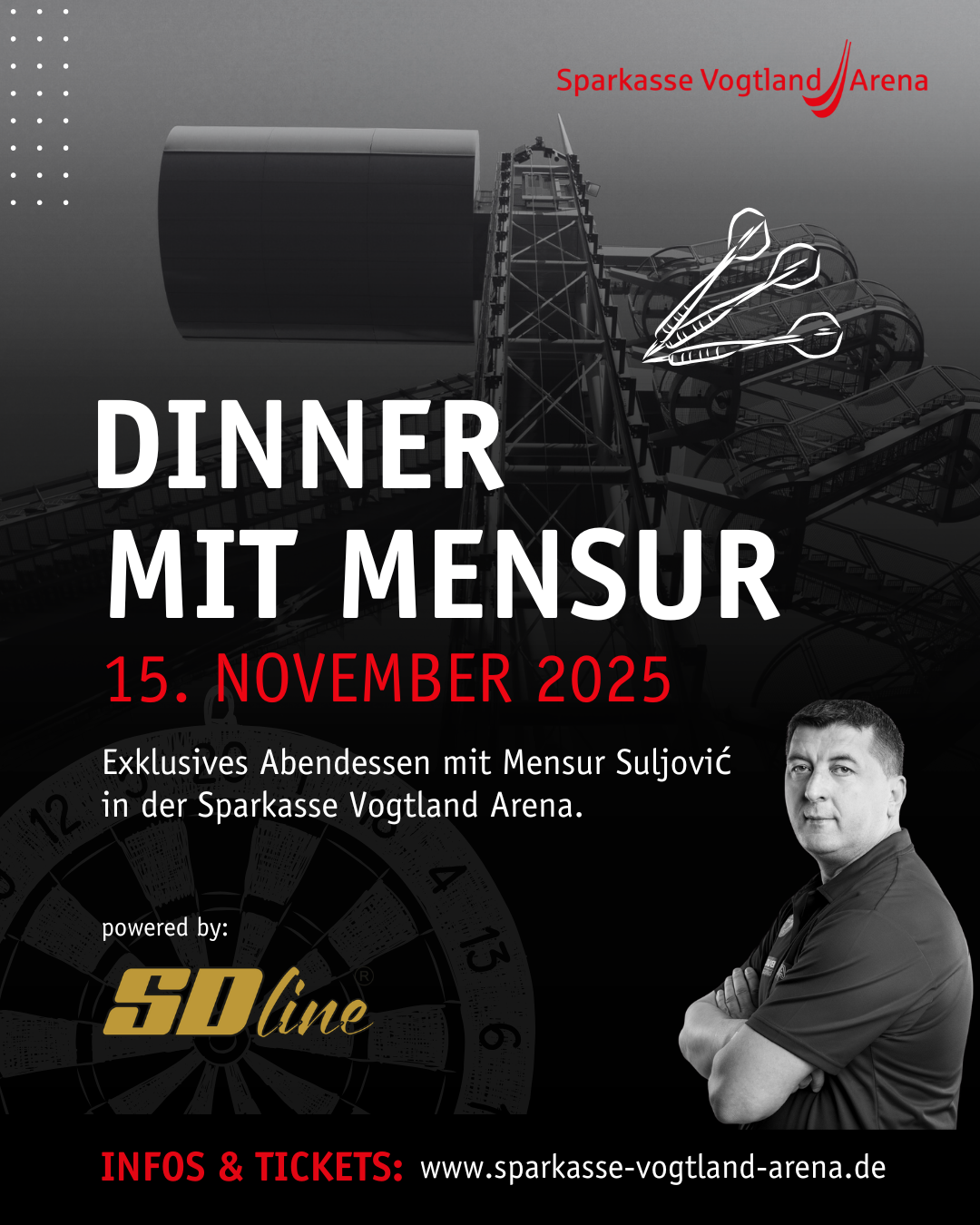 Dinner mit Mensur Suljović