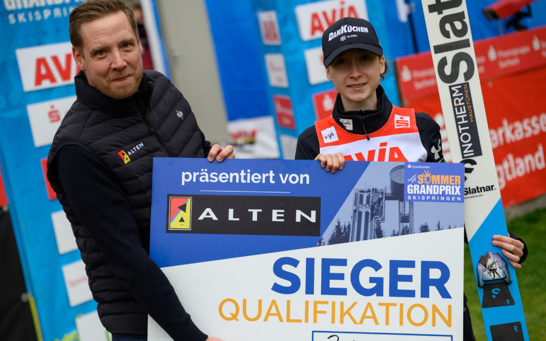 Prevc und Tomasiak gewinnen die Qualifikationen in Klingenthal